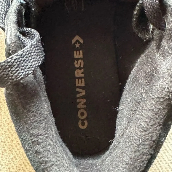 Converse Chuck Taylor All Star PC Boot Hi Junior Black/Caramel Size 13 - Picture 10 of 11